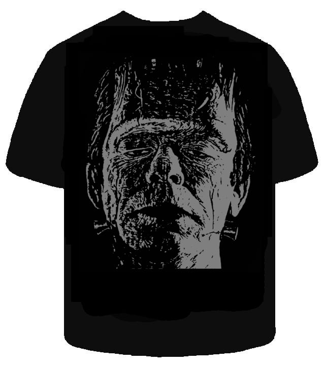 Image of Preorder FRANK "GLOW IN DARK" - Mens shirt  -  ships june 27th