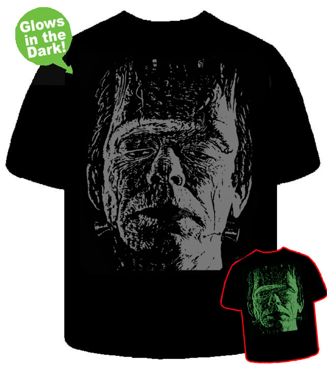 Image of Preorder FRANK "GLOW IN DARK" - Mens shirt  -  ships june 27th