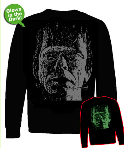 Image of preorder FRANK "GLOW IN THE DARK" -  Longsleeve tshirt- ships JUNE 26th 