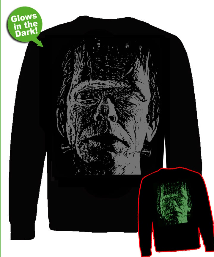 Image of preorder FRANK "GLOW IN THE DARK" -  Longsleeve tshirt- ships JUNE 26th 