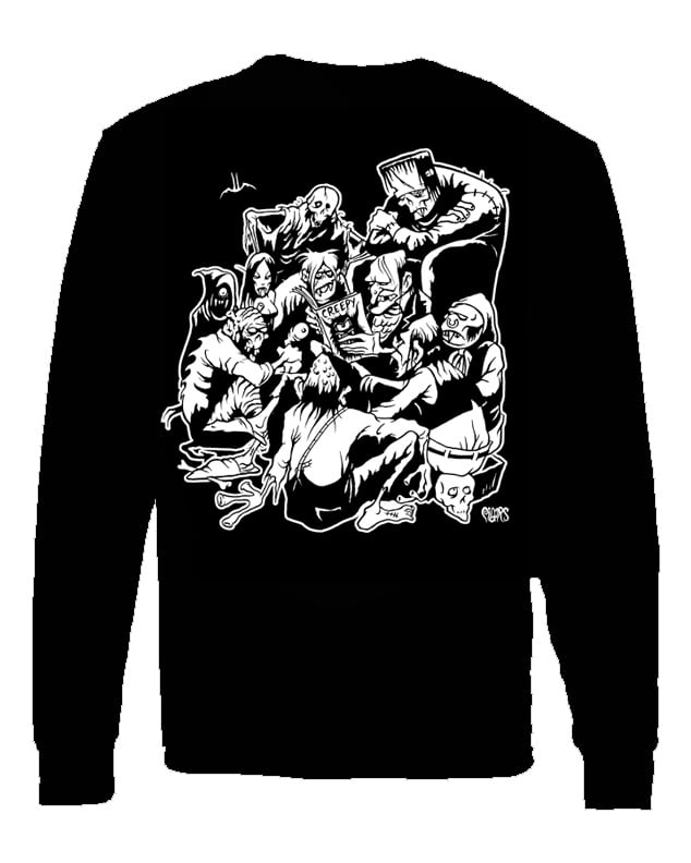 Image of preorder AINT THAT CREEPY -  Longsleeve tshirt- ships JUNE 26th 