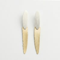 Image 2 of Pendientes pluma Viv 