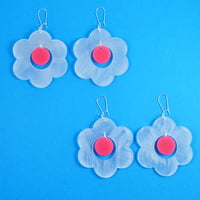 Image 6 of Large Flower Earrings