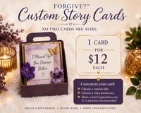FORGIVE?™ Custom Story Cards