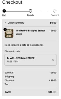 Image 2 of The Herbal Escapes Starter Guide