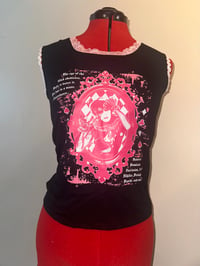 Image 1 of közi black x pink tank cutsew 