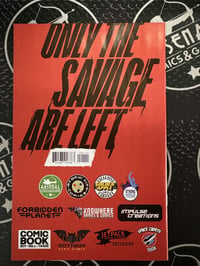 Image 2 of Only The Savage Are Left #1 Jonathan Wayshak Tour Exclusive
