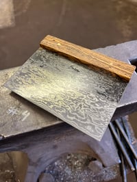 Damascus Bench scraper #4
