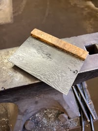 Damascus Bench scraper #5