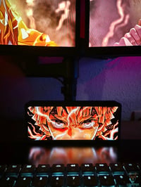 Image 2 of  Lampe LED 3D Zenitsu – Demon Slayer RGB | Lightfox