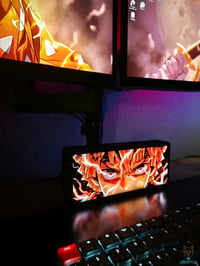 Image 1 of  Lampe LED 3D Zenitsu – Demon Slayer RGB | Lightfox