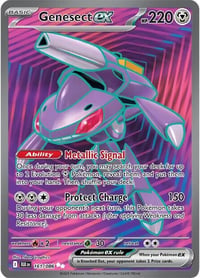 Genesect ex - 161/086 - SV: Black Bolt - Near Mint