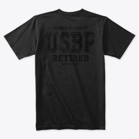 Image 2 of HONOR FIRST USBP RETIRED ~ CLASS AND ACADEMY TEE