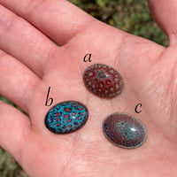 Image 5 of enamel cabochon custom ring