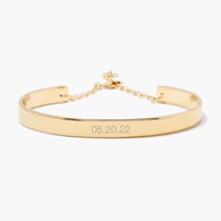 Cuff date bracelet 