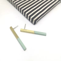 Image 2 of Pendientes barra Miller