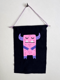 Image 1 of Sleeping Pink Monster