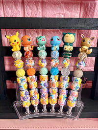Image 2 of Pokémon Character Handmade Beaded Pens ✨