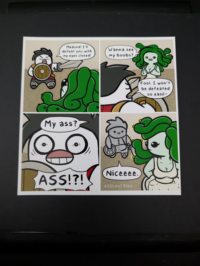 SEDUSA COMIC PRINT