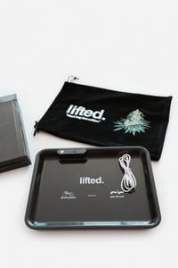 lifted tray