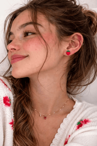 Image 2 of Strawberry Earrings