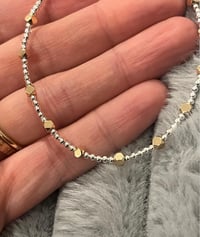 Image 5 of Dainty mixed metals bracelet 