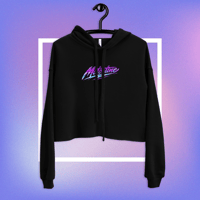 Image 5 of "Racing Vibes Only" Crop Hoodie