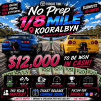No Prep 1/8 Mile Kooralbyn Coming Soon