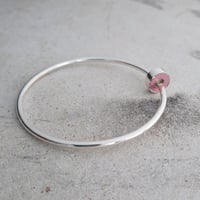 Image 4 of First Exploration Bangle with Baby Pink Slider
