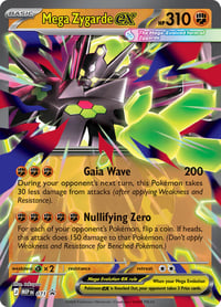 Mega Zygarde ex - 071 - ME: Mega Evolution Promo - Near Mint