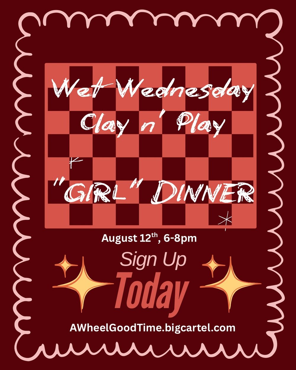 Image of Wet Wednesday Clay n Play: Girl Dinner
