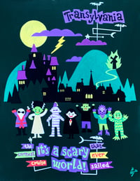 Scary World - 8x10