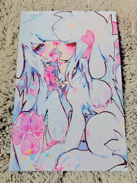 Image of ☁️🏹 “ANGELS KISS” • HOLO PRINT 💖🛍