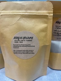 Image 3 of GOLDEN GLOW:  FULLER'S EARTH & TURMERIC FACIAL MASK 2OZ. 
