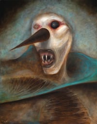 Image 2 of Bygone - original oil painting on wood panel