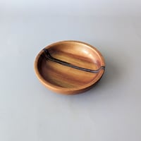Image 4 of Decorative Bowl - Madrone w/resin 4" x 1"