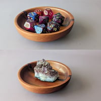 Image 5 of Decorative Bowl - Madrone w/resin 4" x 1"