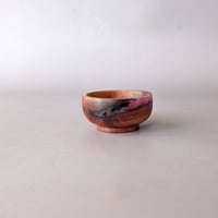 Image 1 of Tiny Decorative Bowl - Madrone w/resin 2.125" x 1"
