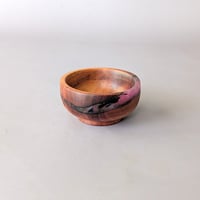 Image 2 of Tiny Decorative Bowl - Madrone w/resin 2.125" x 1"