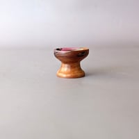 Image 4 of Tiny Goblet - Madrone w/resin 1.25" x 1"