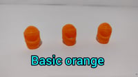 Image 5 of Mattel Space 1999 Eagle YELLOW or ORANGE HELMETS set of 3 action figure diorama 