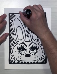 Image 3 of "HUNNY BUNNY" ORIGANAL DRAWINGS