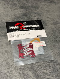 Overdose OD3971 -  Weld Fan Cover (Red)