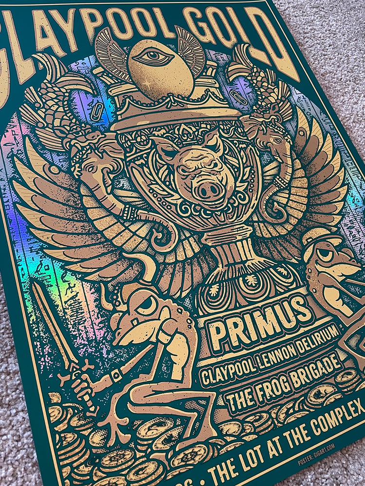 Image of Claypool Gold 2026 Variant - Rainbow Foil