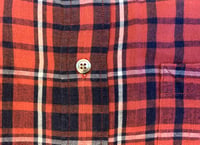 Image 5 of 45 rpm indigo yarn-dyed plaid shirt, size 4 (L)