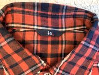 Image 3 of 45 rpm indigo yarn-dyed plaid shirt, size 4 (L)