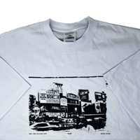 Image 1 of "Pale Skies" Split Shirt 