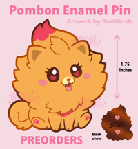 (PREORDER) Pompom Enamel Pin