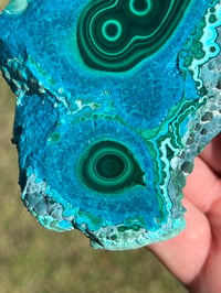 Image 6 of Malachite & Chrysocolla Polished Slab | Congo #3001