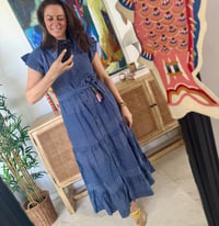 Image 3 of The Kerry Ann striped blue white 